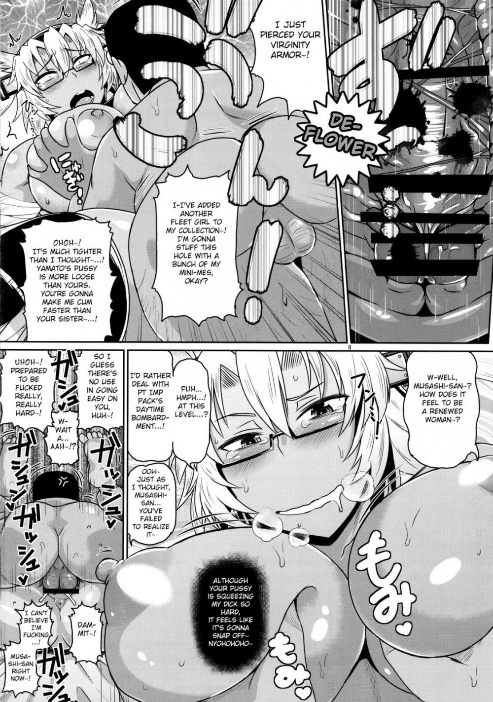 Hentai Manga Comic-Battleship Musashi's Ovum Control Plan~-Read-9